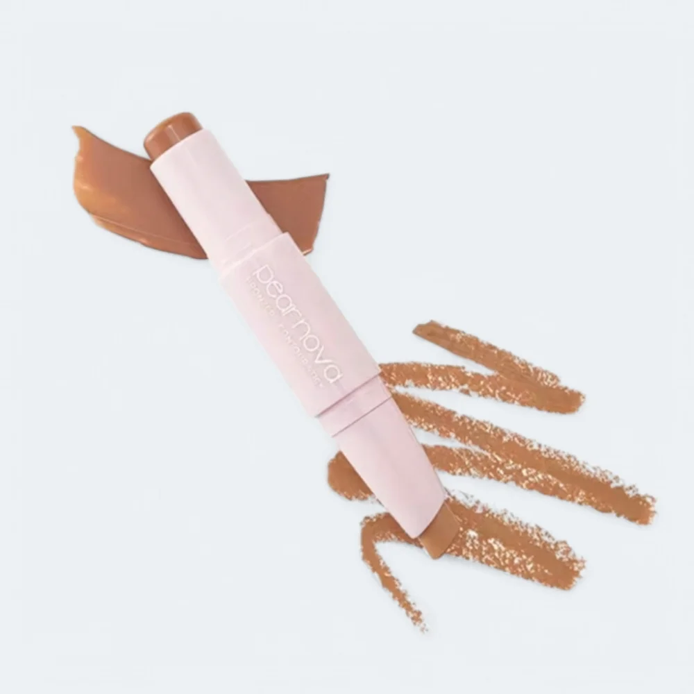 Pear Nova Bronzer + Contour Stick - Medium